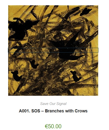 Branches with Crows by Ronny Punctuation