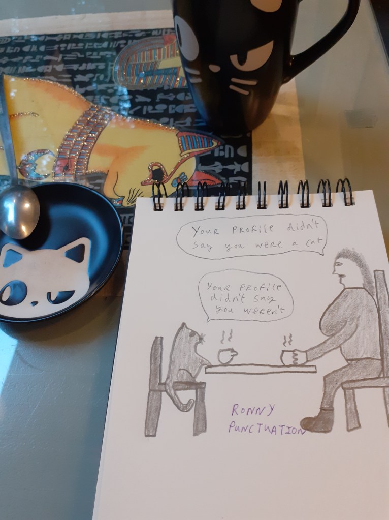 Ronny Punctuation Cartoon