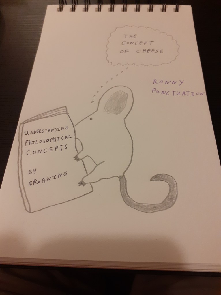 Ronny Punctuation Cartoon