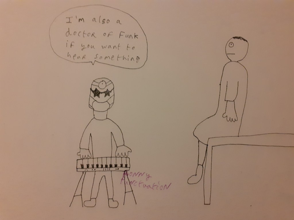 Ronny Punctuation Cartoon