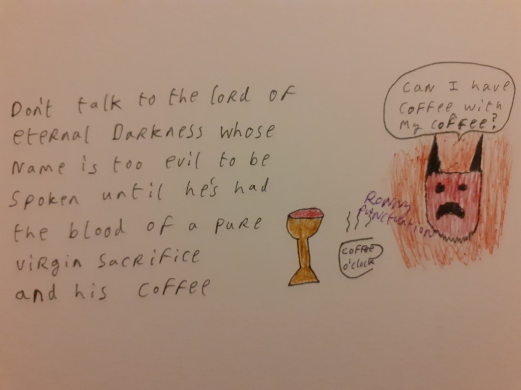 Lord of Eternal Darkness Ronny Punctuation