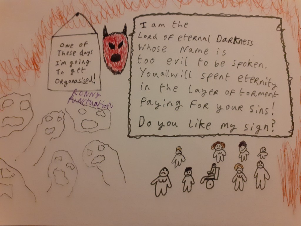 Lord of Eternal Darkness Ronny Punctuation