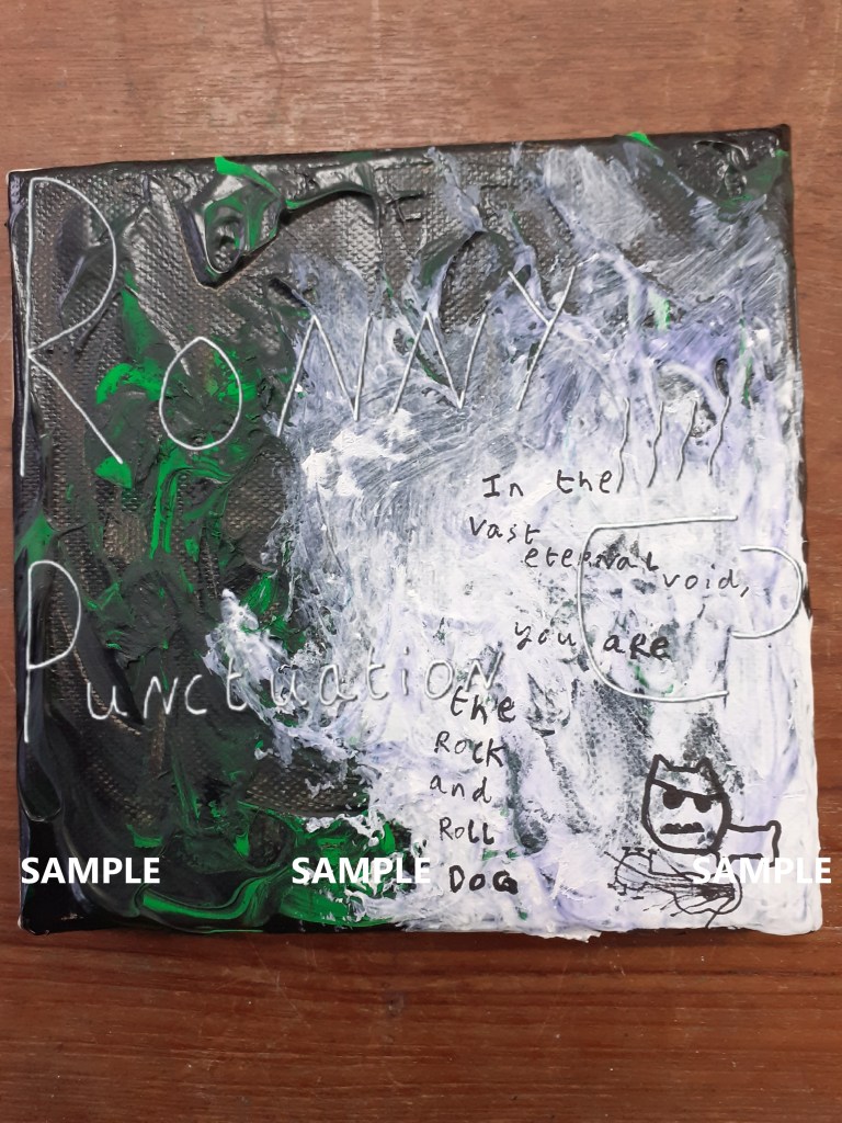 rONNY pUNCTUATION aRT