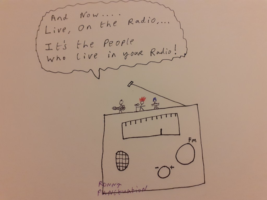 Ronny Punctuation Cartoon