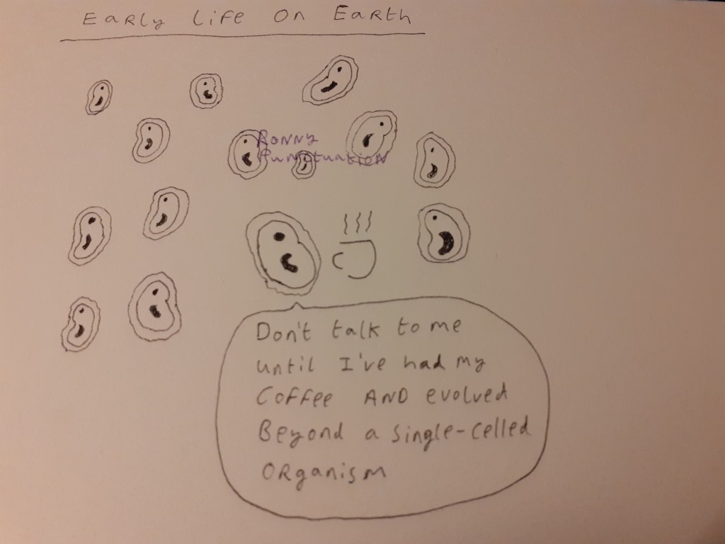 Ronny Punctuation Cartoon