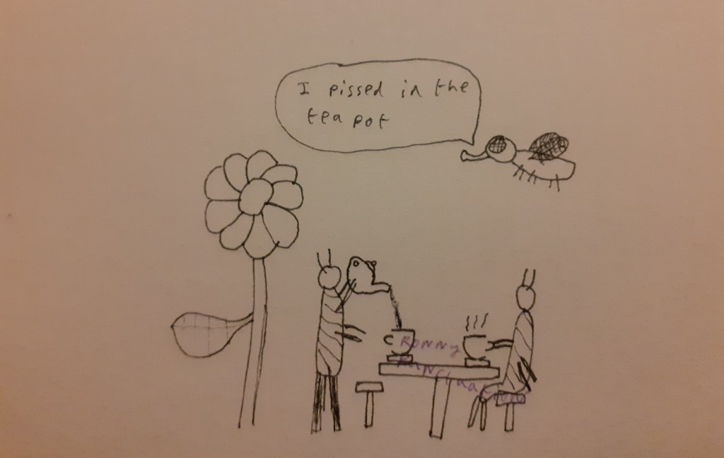 Ronny Punctuation Cartoon