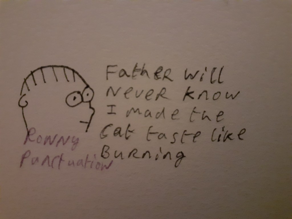 Ralhp Ronny Punctuation