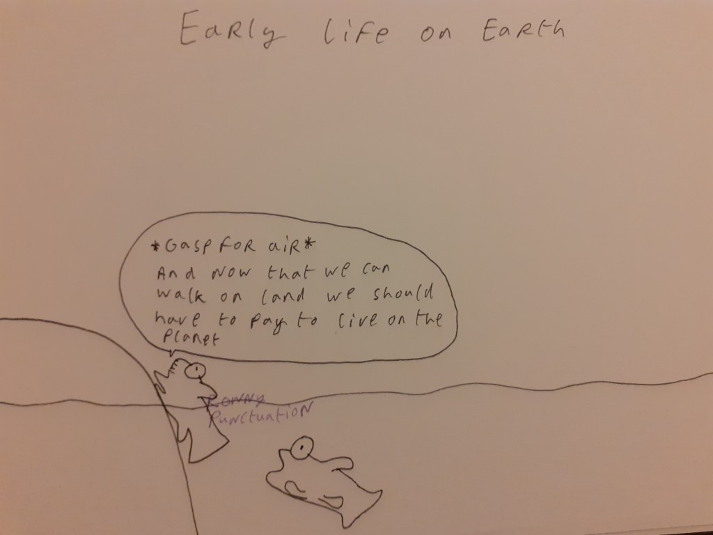 Cartoon Ronny Punctuation