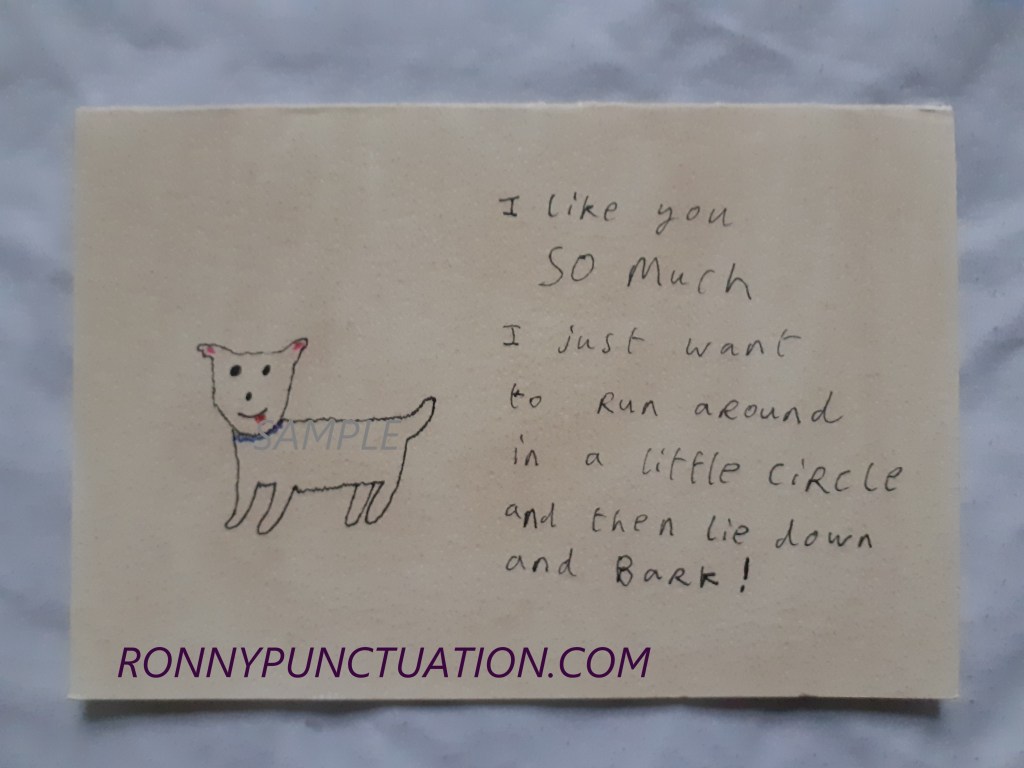 handmade greeting card