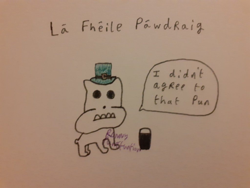 St. Patrick's Day Dog