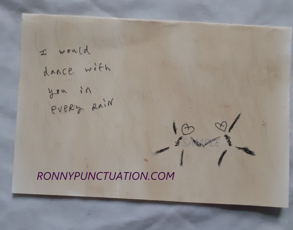 handmade greeting card love