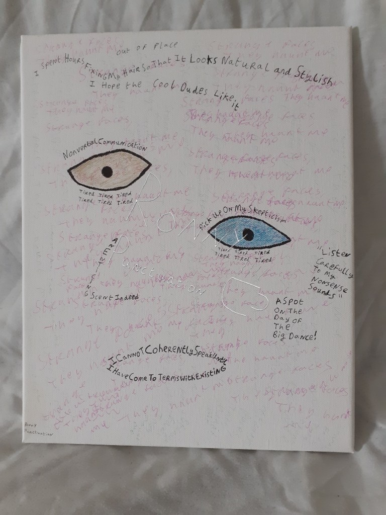 Strange Faces, They Haunt Me by Ronny Punctuation