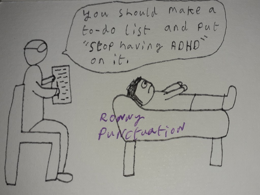 ADHD Therapy Cartoon